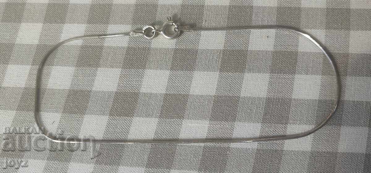 NOUĂ BRĂȚARĂ DE PICIOR DIN ARGINT ITALIAN / PROBĂ 925 NOUĂ BRĂȚARĂ DE PICIOR DIN ARGINT ITALIAN / PROBĂ 925