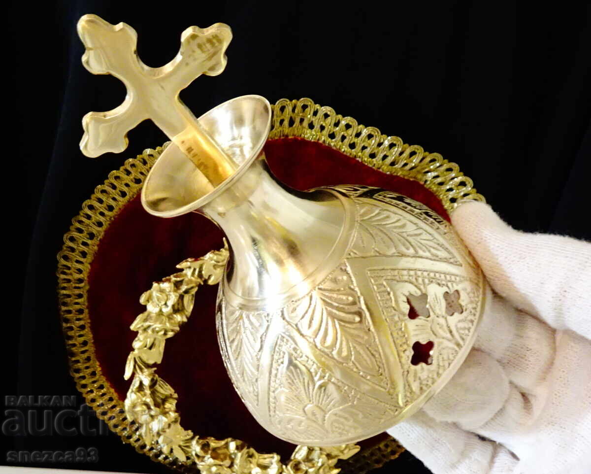 Δημοπρασία Κρεμαστό μπρούτζινο θυμιατήρι, θυμιατήρι, καντήλι, θυμιάτηρας