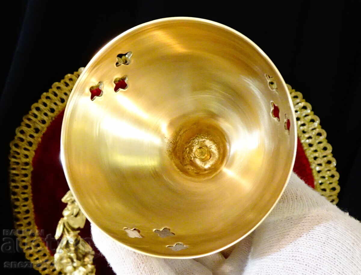 Παράδοση Κρεμαστό μπρούτζινο θυμιατήρι, θυμιατήρι, καντήλι, θυμιάτηρας