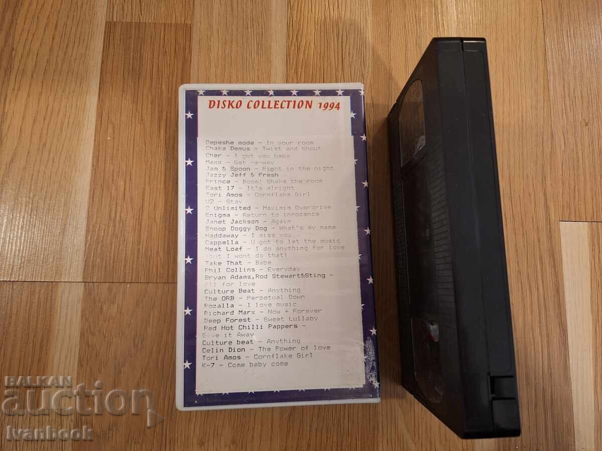 Licitație Caseta video VHS - Disco Hits 94 Licitație Caseta video VHS - Disco Hits 94
