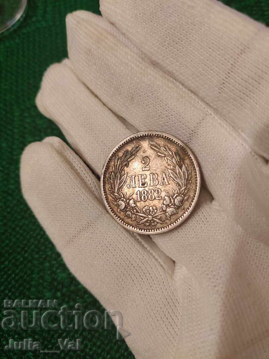 2 λέβα από 1882 g. BZTS - 13 από 0,01 σεντ. - Ασήμι με τιμή € 5.50 | 10.76 BGN 2 λέβα από 1882 g. BZTS - 13 από 0,01 σεντ. - Ασήμι με τιμή € 5.50 | 10.76 BGN