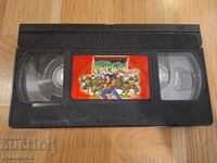 Caseta video VHS - Animație Țestoasele Ninja