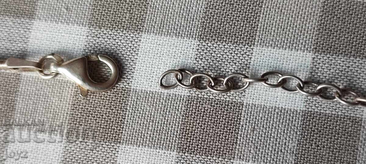NOUĂ BRĂȚARĂ DE PICIOR DIN ARGINT ITALIAN, 3.10 gr. / PROBĂ 925 - 5 NOUĂ BRĂȚARĂ DE PICIOR DIN ARGINT ITALIAN, 3.10 gr. / PROBĂ 925 - 5
