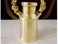 Ulcior de bronz, cănciucă de rachiu, vază, 340 gr