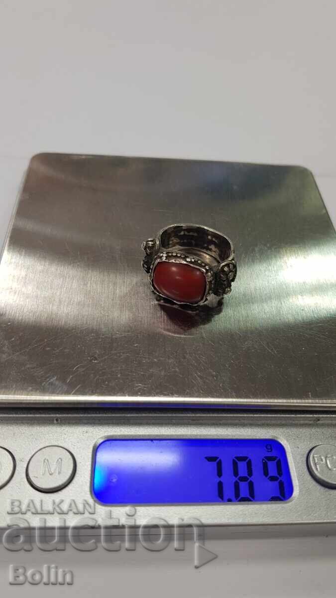 Rare Bulgarian Revival silver ring 19th-20th century - 5 Rare Bulgarian Revival silver ring 19th-20th century - 5