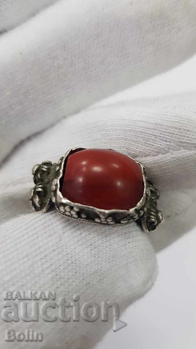 Rare Bulgarian Revival silver ring 19th-20th century - 6 Rare Bulgarian Revival silver ring 19th-20th century - 6
