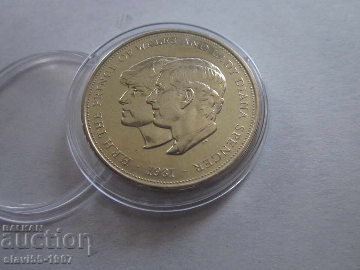 ΙΩΒΗΛΑΙΟ ΜΕΤΑΛΛΙΟ ΠΡΙΓΚΙΠΑΣ ΚΑΡΟΛΟΣ ΚΑΙ ΝΤΑΪΑΝΑ 1981 AUNC BZC !!! ΙΩΒΗΛΑΙΟ ΜΕΤΑΛΛΙΟ ΠΡΙΓΚΙΠΑΣ ΚΑΡΟΛΟΣ ΚΑΙ ΝΤΑΪΑΝΑ 1981 AUNC BZC !!!