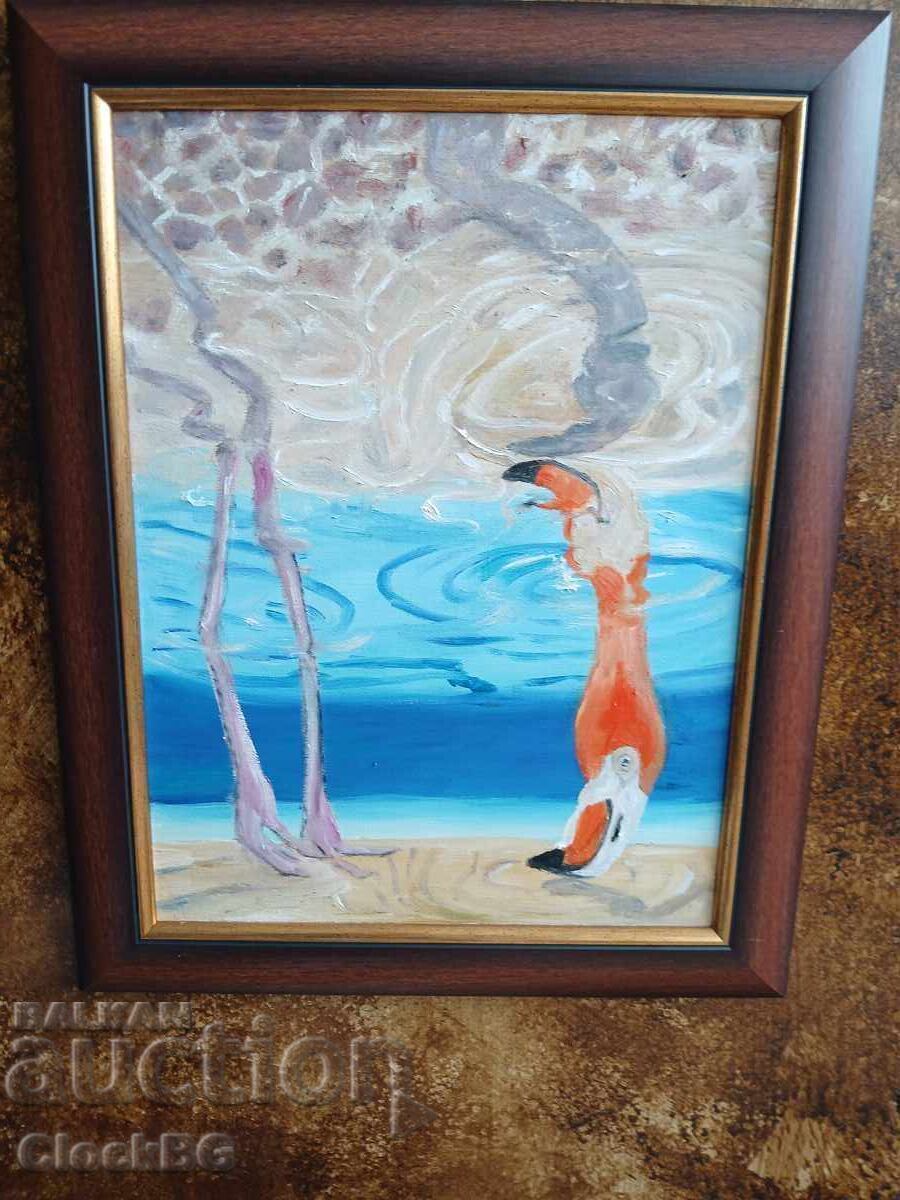 2 Oil paintings, linen, framed with price € 99.00 | 193.63 BGN 2 Oil paintings, linen, framed with price € 99.00 | 193.63 BGN