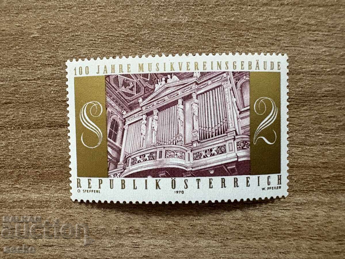 Австрия - 100 г. на сградата на Музикферайн (1970) MNH Австрия - 100 г. на сградата на Музикферайн (1970) MNH