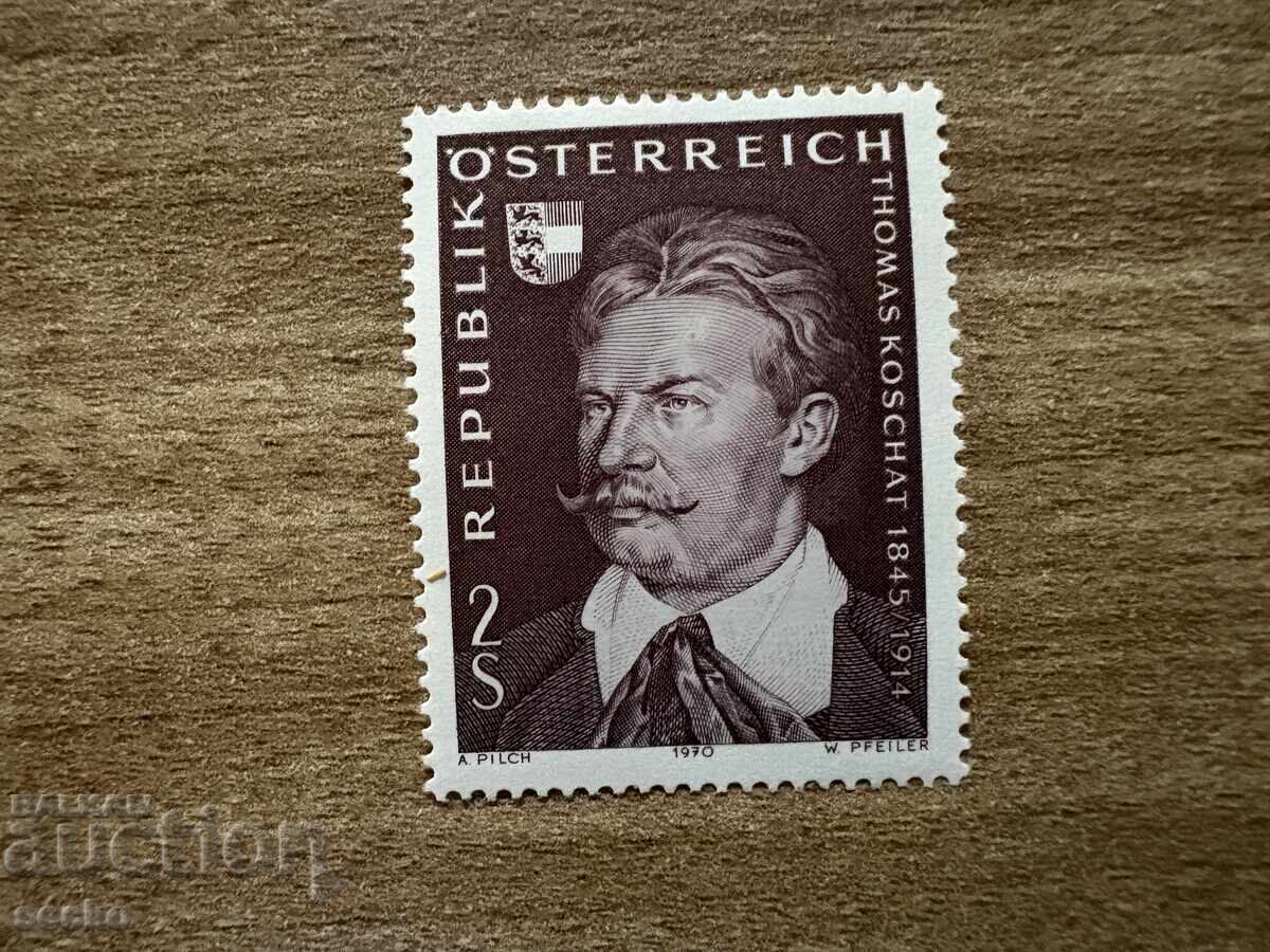 Αυστρία - 125 γρ. από τη γέννηση του Τόμας..(1970) MNH Αυστρία - 125 γρ. από τη γέννηση του Τόμας..(1970) MNH