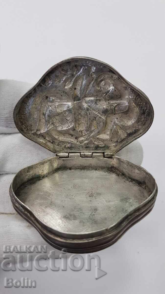 Cutie de tabac rară, unică, din perioada Renașterii Naționale - Secolul 19 - 5 Cutie de tabac rară, unică, din perioada Renașterii Naționale - Secolul 19 - 5