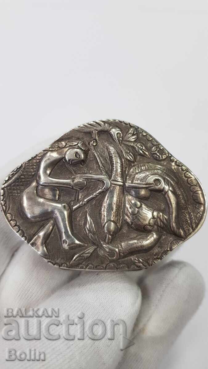 Cutie de tabac rară, unică, din perioada Renașterii Naționale - Secolul 19 Cutie de tabac rară, unică, din perioada Renașterii Naționale - Secolul 19