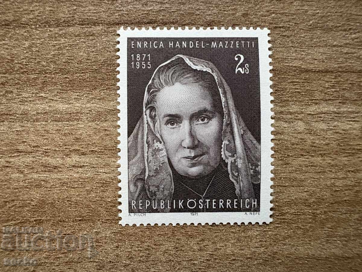 Austria - 100 g. from the birth of Enrico Handel...(1971) MNH Austria - 100 g. from the birth of Enrico Handel...(1971) MNH