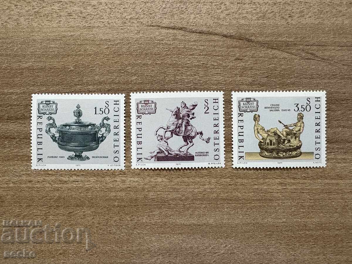 Αυστρία - Καλλιτεχνικοί θησαυροί στην Αυστρία (1971) MNH Αυστρία - Καλλιτεχνικοί θησαυροί στην Αυστρία (1971) MNH