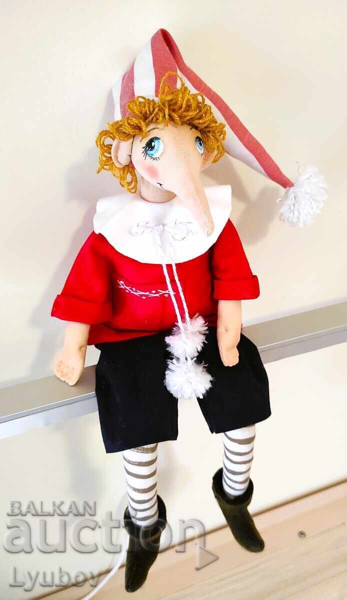 Доставка на Кукла Пинокио. Ръчно изработена. Доставка на Кукла Пинокио. Ръчно изработена.