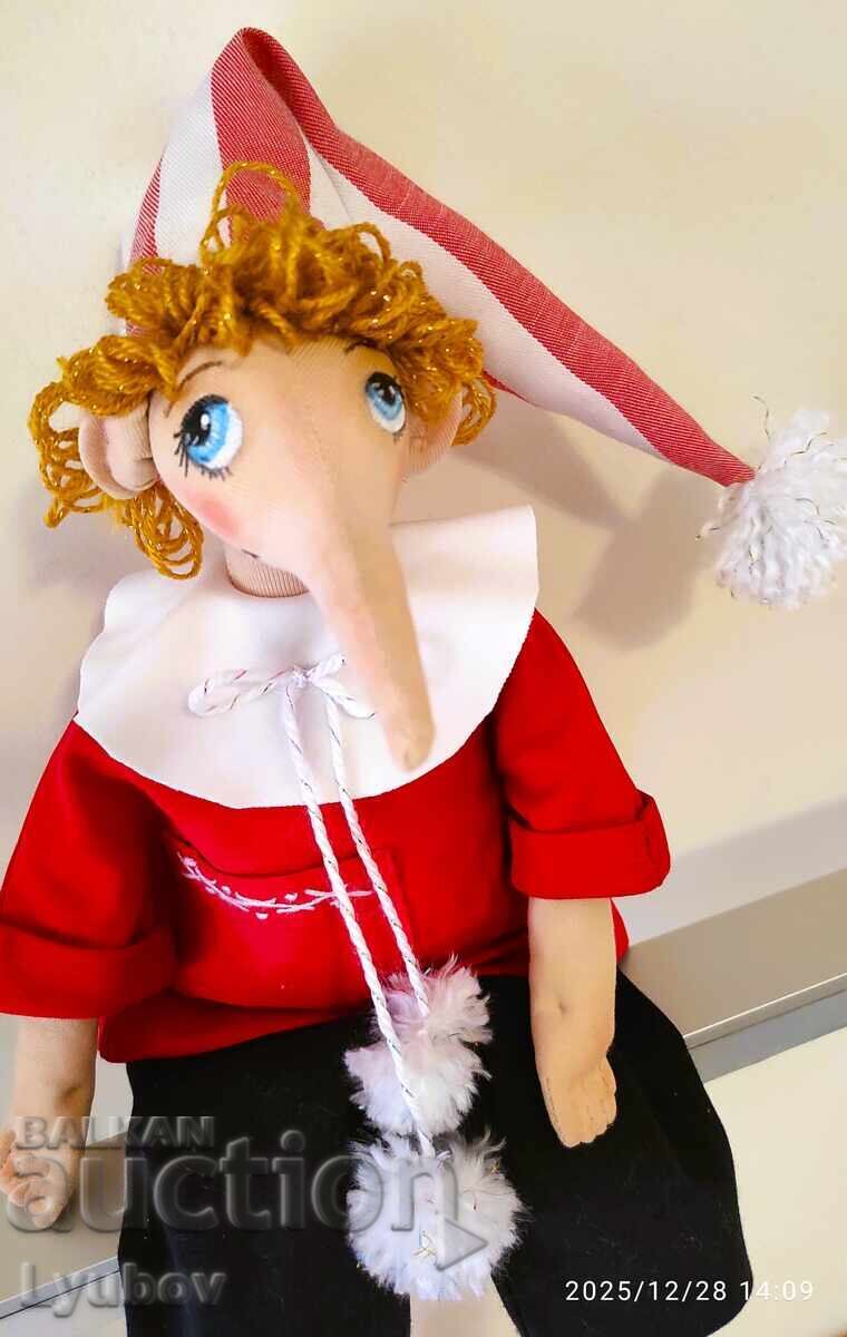 Кукла Пинокио. Ръчно изработена. - 5 Кукла Пинокио. Ръчно изработена. - 5