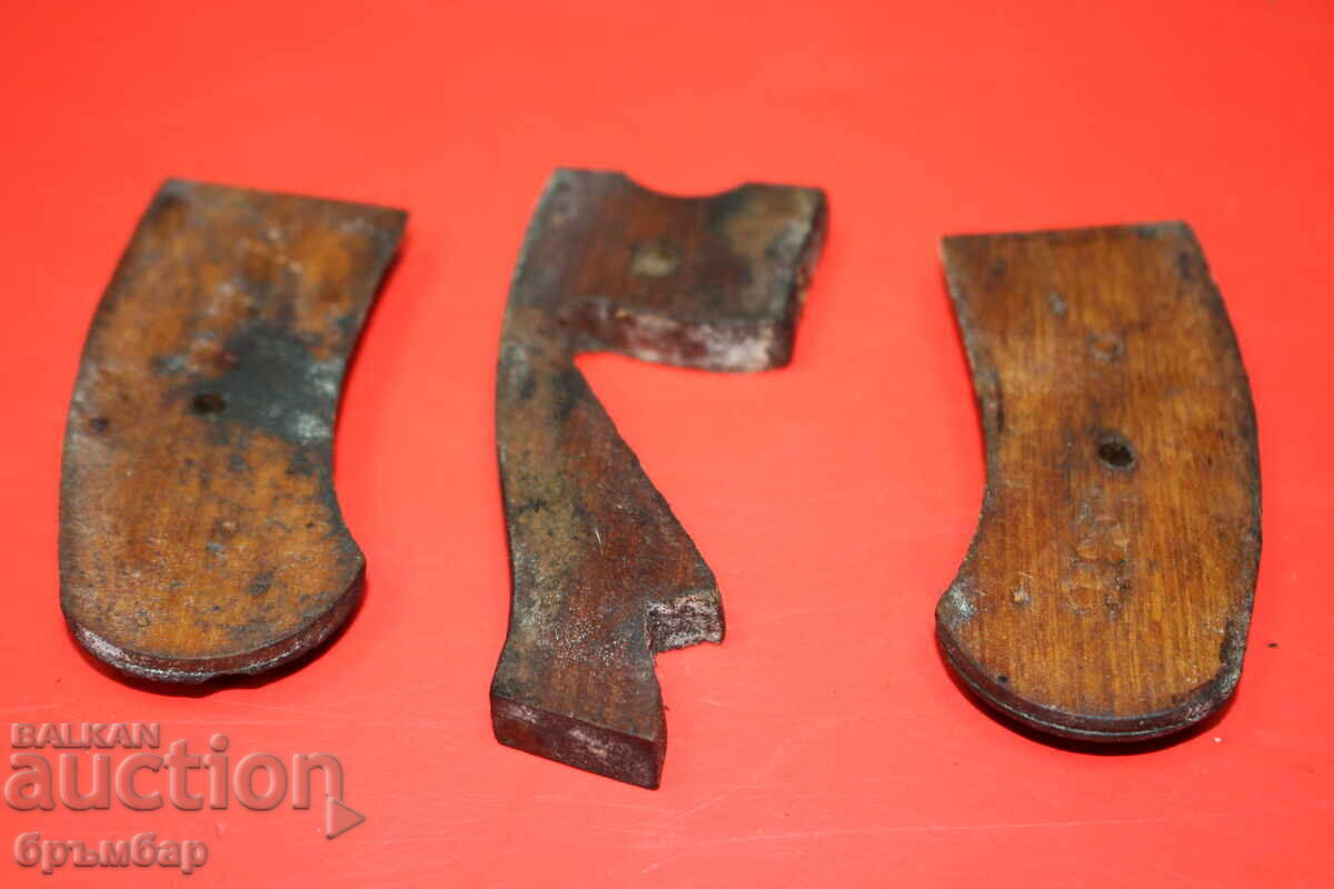 Παράδοση Ρωσικά ξύλινα χερούλια για ρεβόλβερ Nagant (Ναγκάν) κομισάριου Παράδοση Ρωσικά ξύλινα χερούλια για ρεβόλβερ Nagant (Ναγκάν) κομισάριου