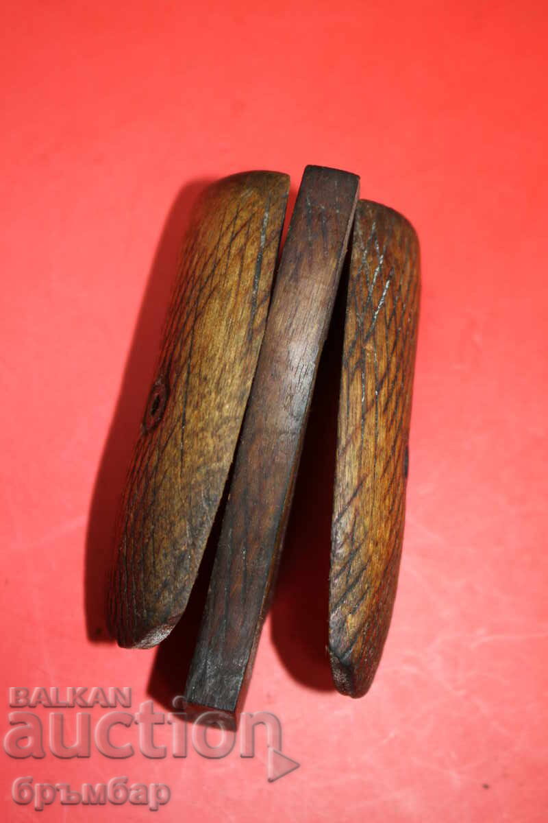 Ρωσικά ξύλινα χερούλια για ρεβόλβερ Nagant (Ναγκάν) κομισάριου - 5 Ρωσικά ξύλινα χερούλια για ρεβόλβερ Nagant (Ναγκάν) κομισάριου - 5