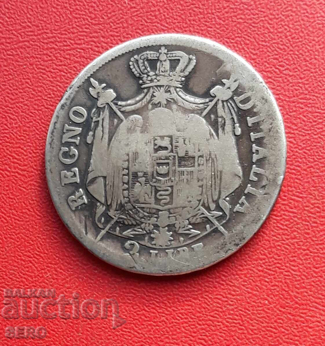 Italy - Milan - Napoleon I - 2 Lire 1810 - Very Rare with price € 58.00 | 113.44 BGN Italy - Milan - Napoleon I - 2 Lire 1810 - Very Rare with price € 58.00 | 113.44 BGN