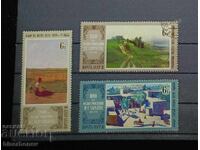 1980, URSS, SSSR, lot de timbre poștal cu verso curat