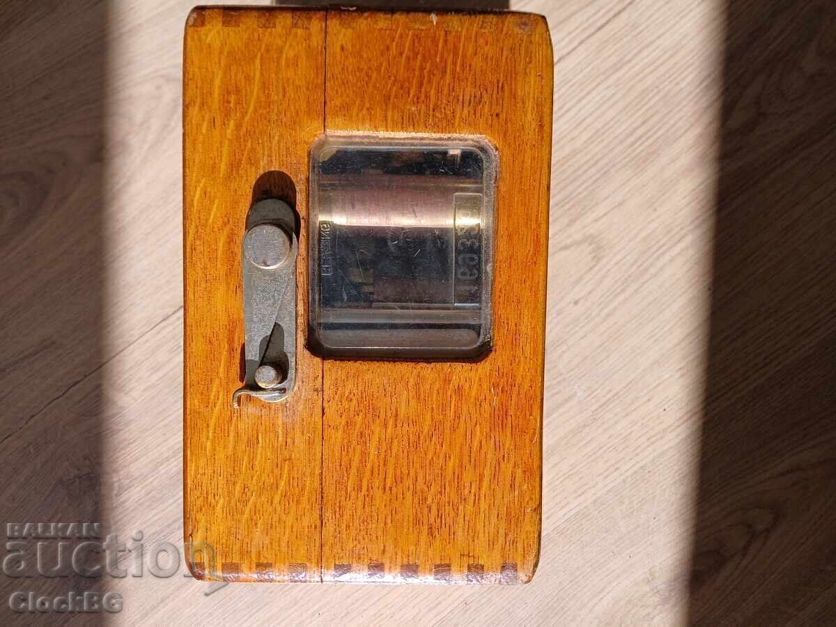 Delivery of Antique German pigeon racing clock