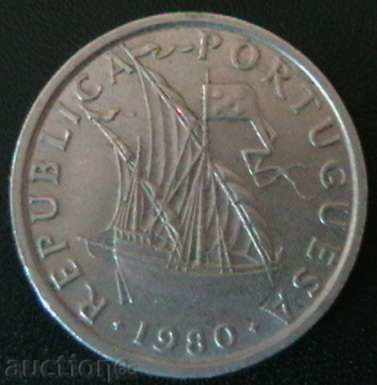 5 Escudos 1980, Portugal