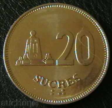 20 sucre 1991, Ecuador