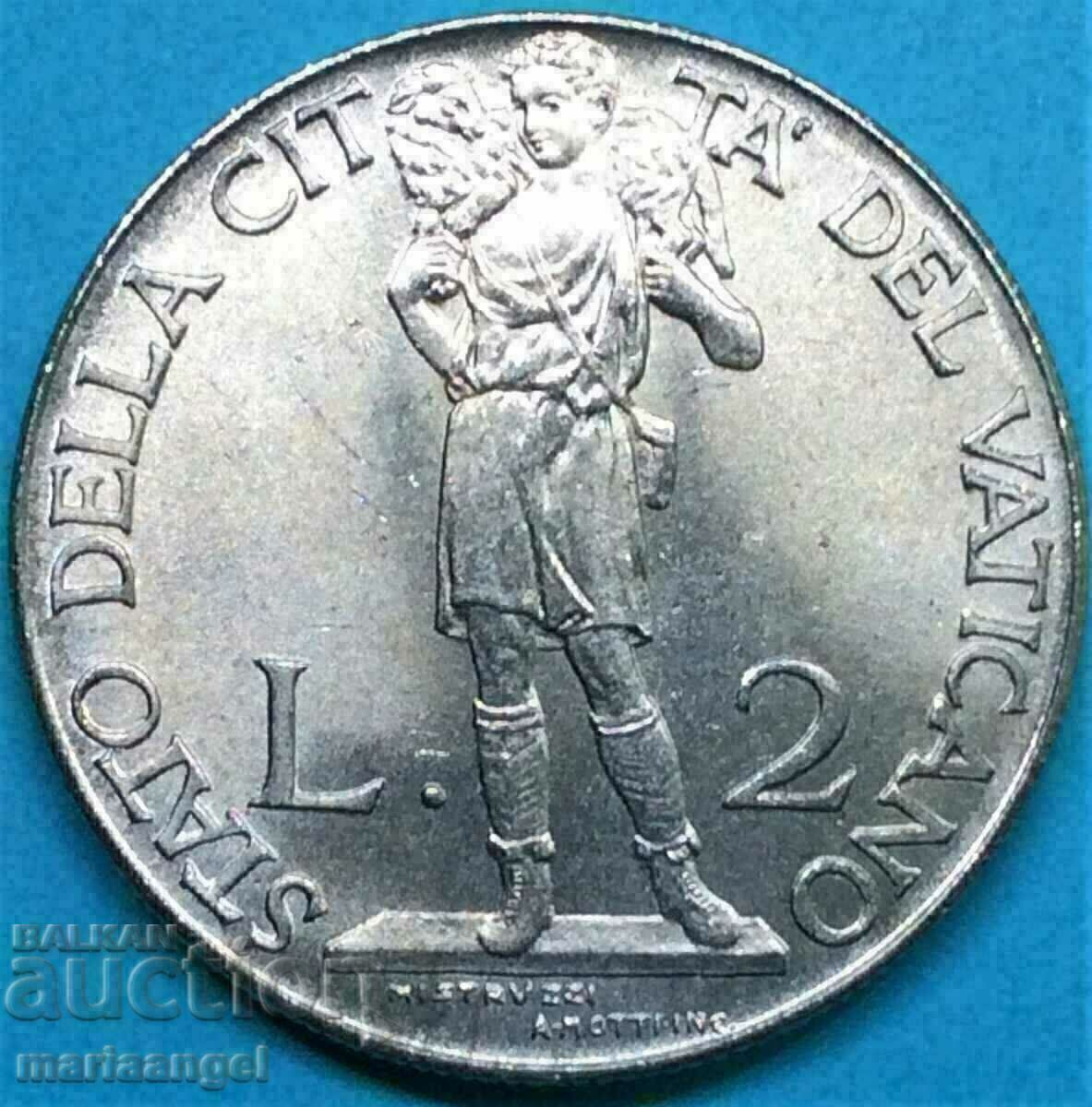 Auction 2 lira 1941 Vatican John the Baptist Auction 2 lira 1941 Vatican John the Baptist