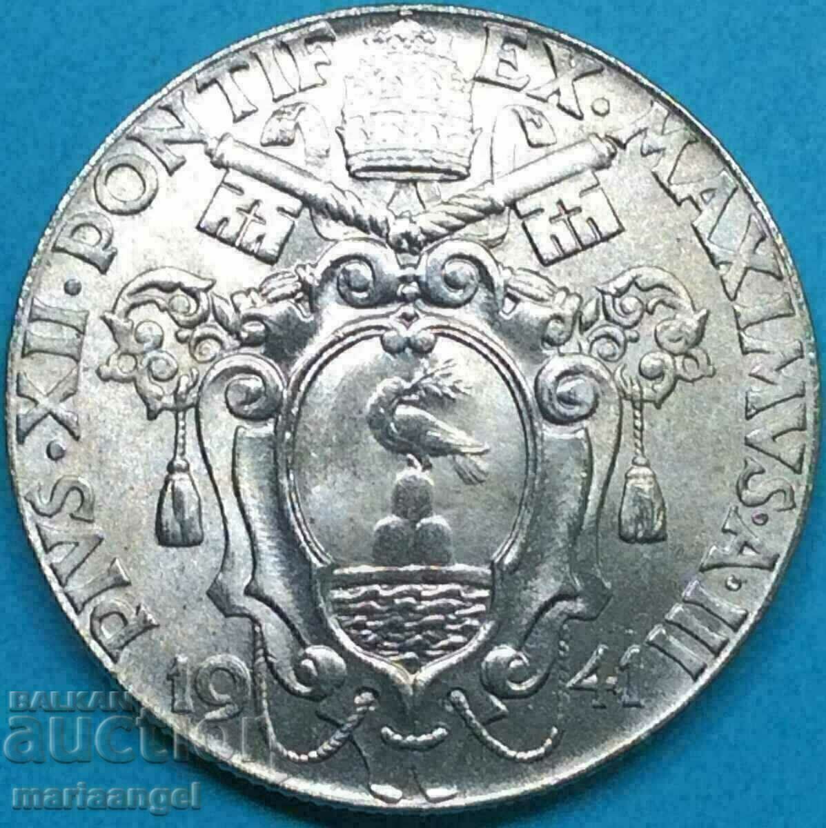 Delivery of 2 lira 1941 Vatican John the Baptist Delivery of 2 lira 1941 Vatican John the Baptist