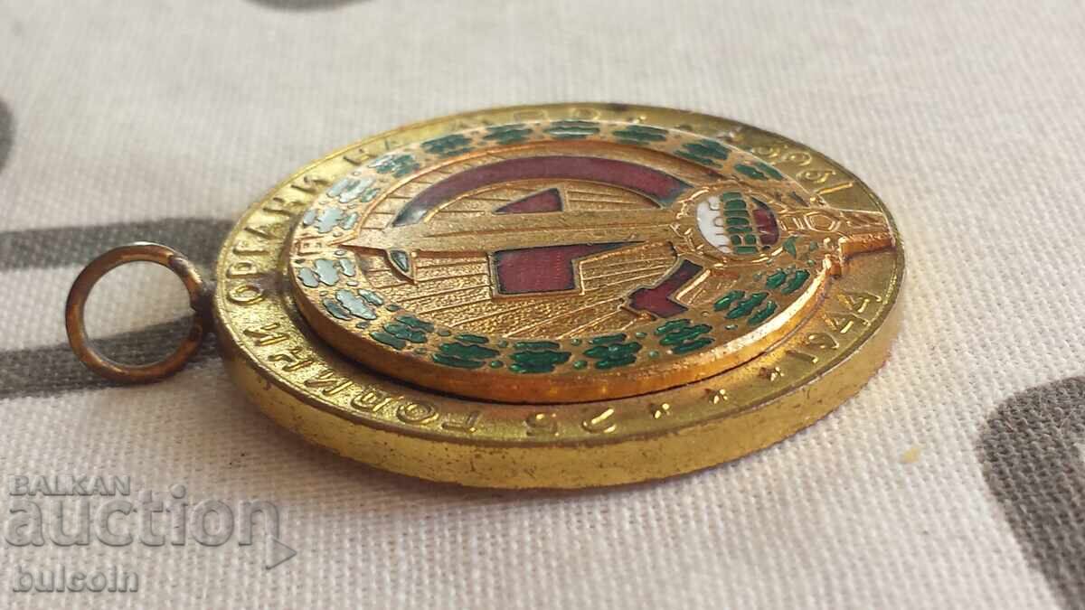 MEDAL 25 YEARS MIA 1944-1969 with price € 4.00 | 7.82 BGN
