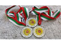 Лот 2 медала + плакет Детски олимпийски игри