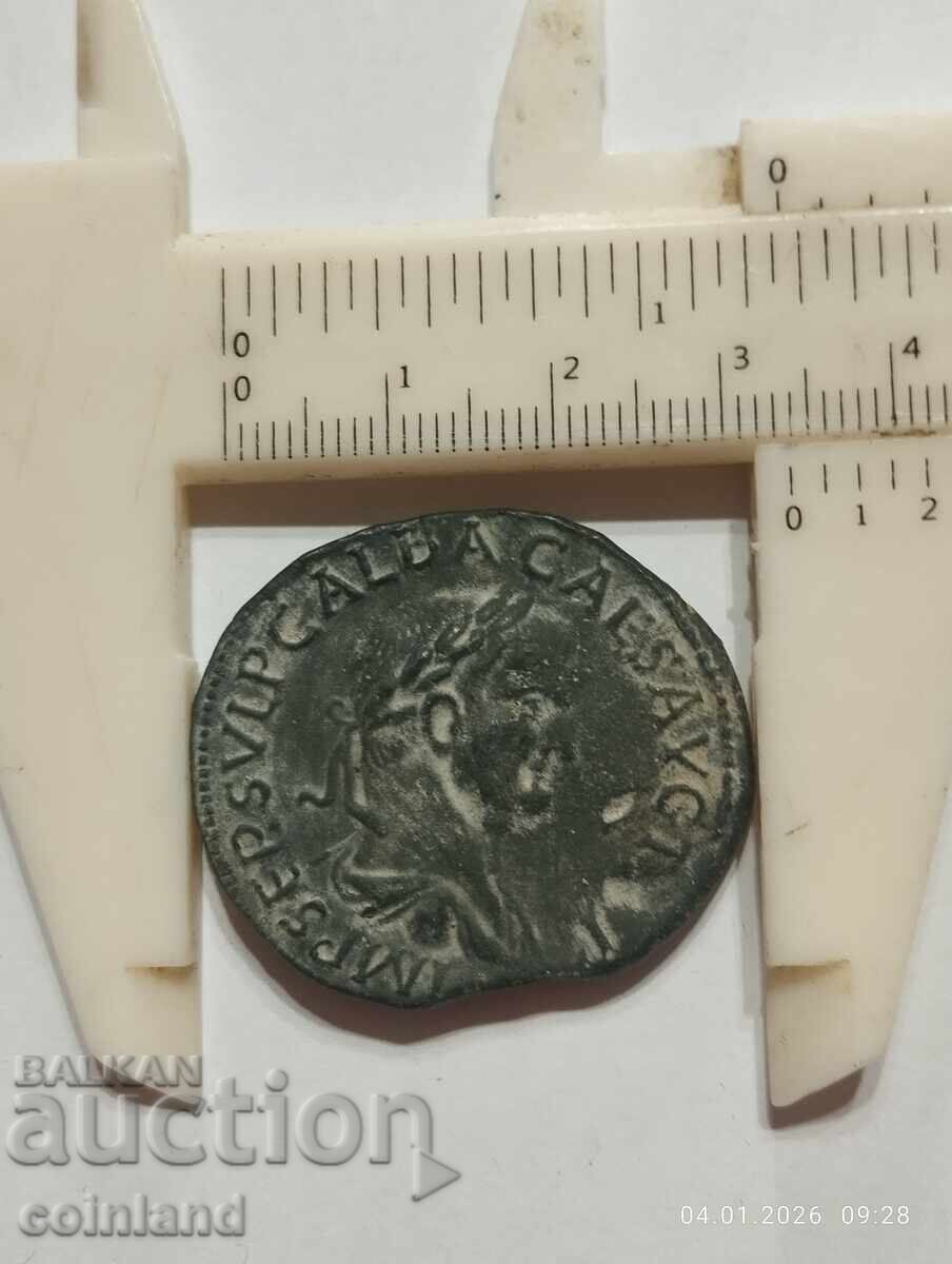 Licitație Monedă romană antică din bronz - REPLICĂ REPRODUCERE