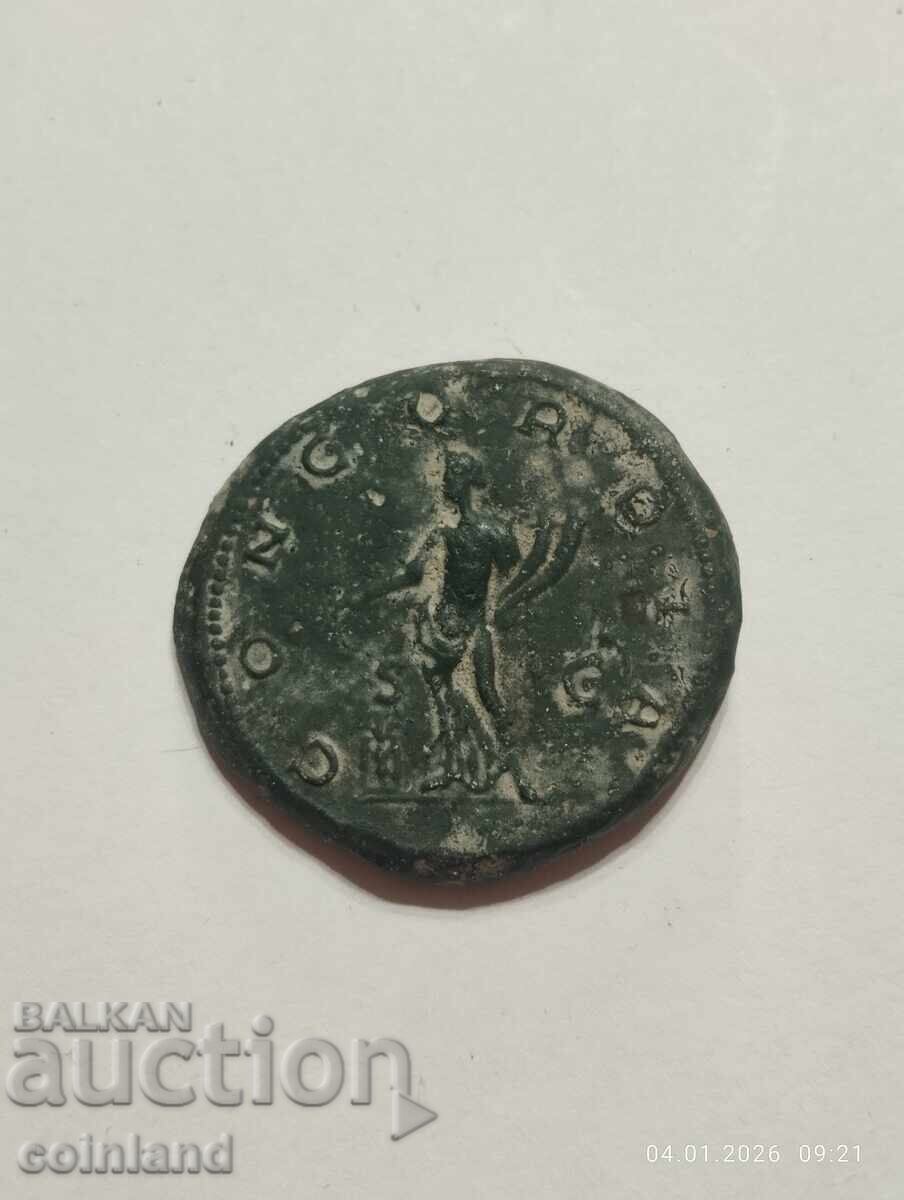 Monedă romană antică din bronz - REPLICĂ REPRODUCERE cu preț € 8.00 | 15.65 BGN