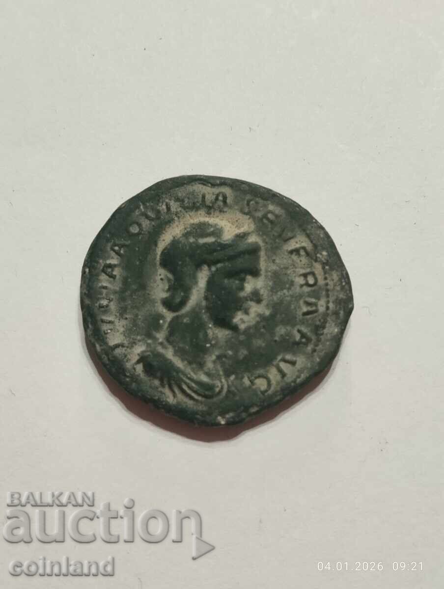 Monedă romană antică din bronz - REPLICĂ REPRODUCERE
