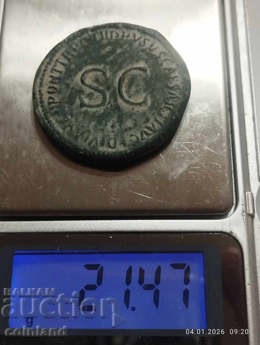 Delivery of Ancient Bronze Roman Coin - REPLICA REPRODUCTION Delivery of Ancient Bronze Roman Coin - REPLICA REPRODUCTION