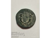 Антична бронзова Римска монета-РЕПЛИКА РЕПРОДУКЦИЯ