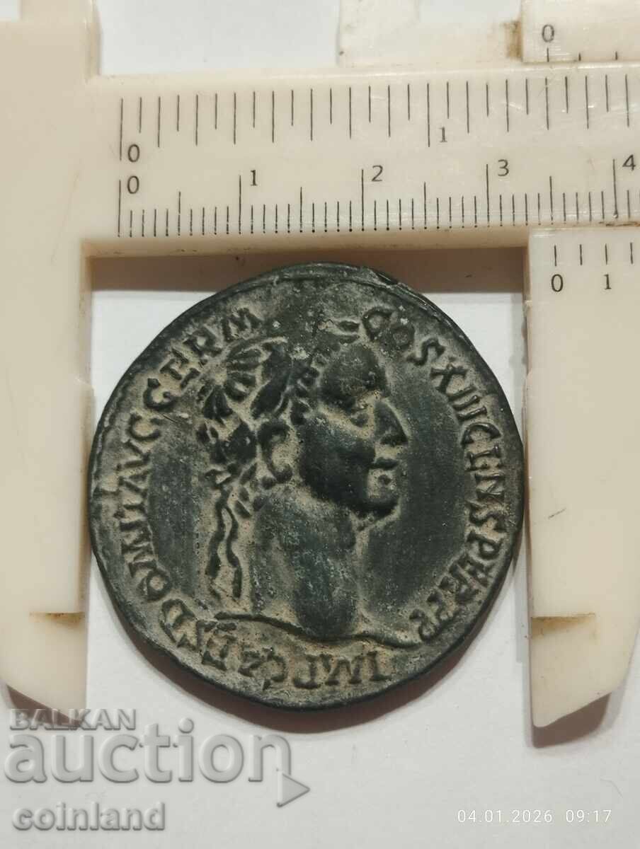 Auction Ancient Bronze Roman Coin - REPLICA REPRODUCTION Auction Ancient Bronze Roman Coin - REPLICA REPRODUCTION