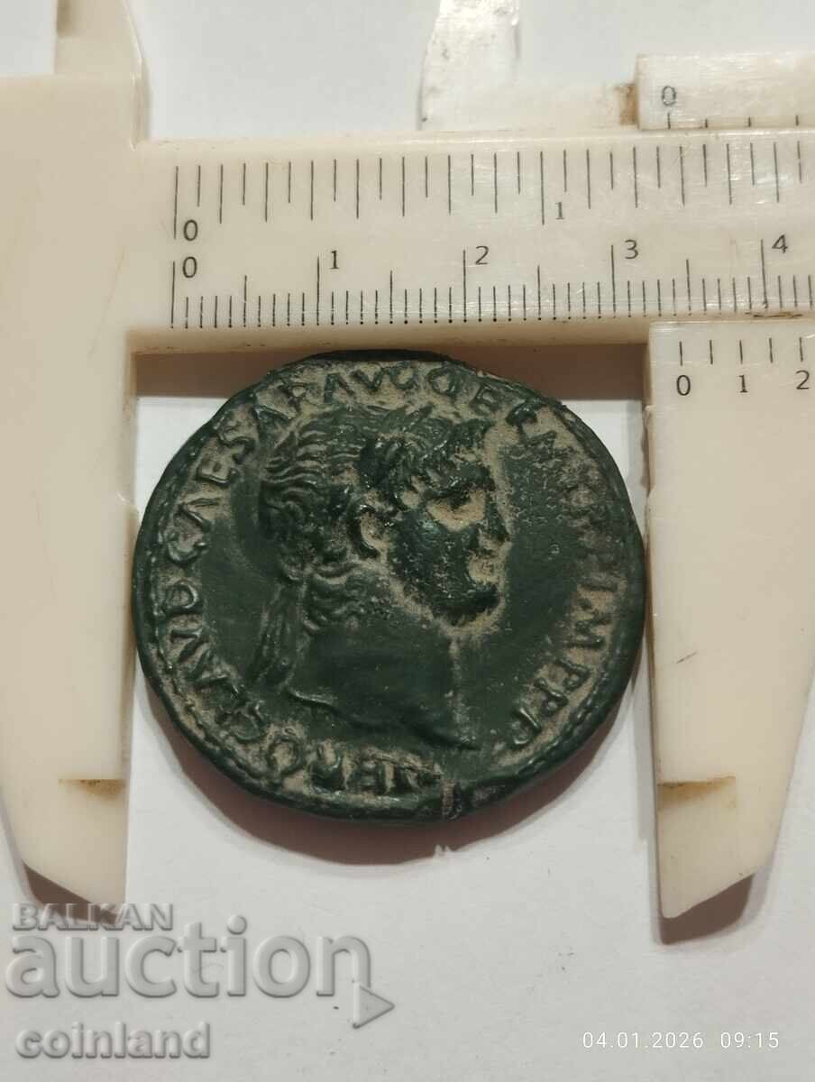 Licitație Monedă romană antică din bronz - REPLICĂ REPRODUCERE