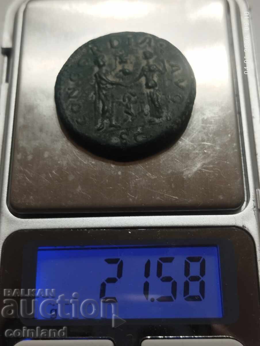 Παράδοση Αρχαίο χάλκινο ρωμαϊκό νόμισμα - ΑΝΤΙΓΡΑΦΗ ΑΝΑΠΑΡΑΓΩΓΗ