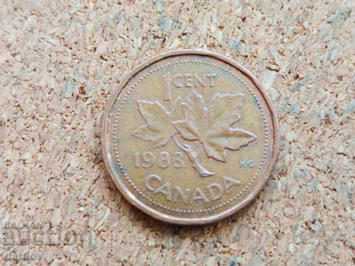 Καναδάς 1 σεντ 1983 Καναδάς 1 σεντ 1983