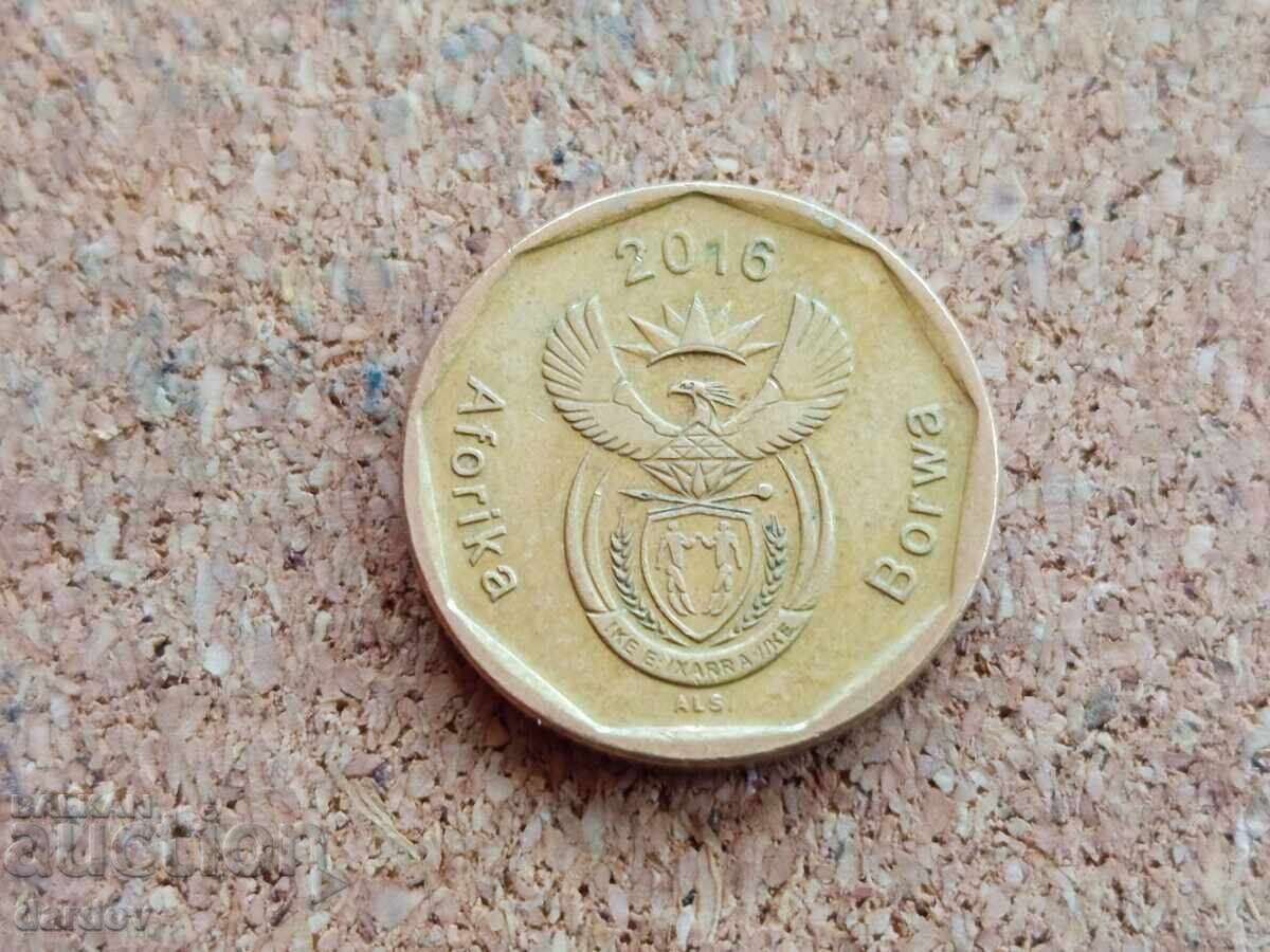 Южна Африка 20 цента, 2016 г. с цена € 0.35 | 0.68 лв. Южна Африка 20 цента, 2016 г. с цена € 0.35 | 0.68 лв.