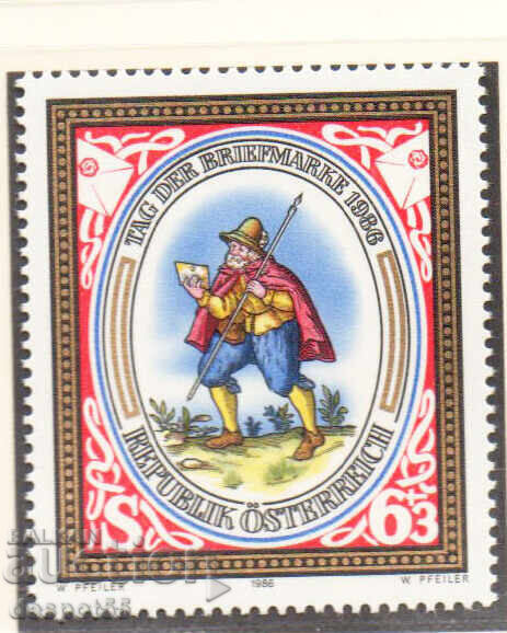 1986. Австрия. Ден на пощенската марка. 1986. Австрия. Ден на пощенската марка.