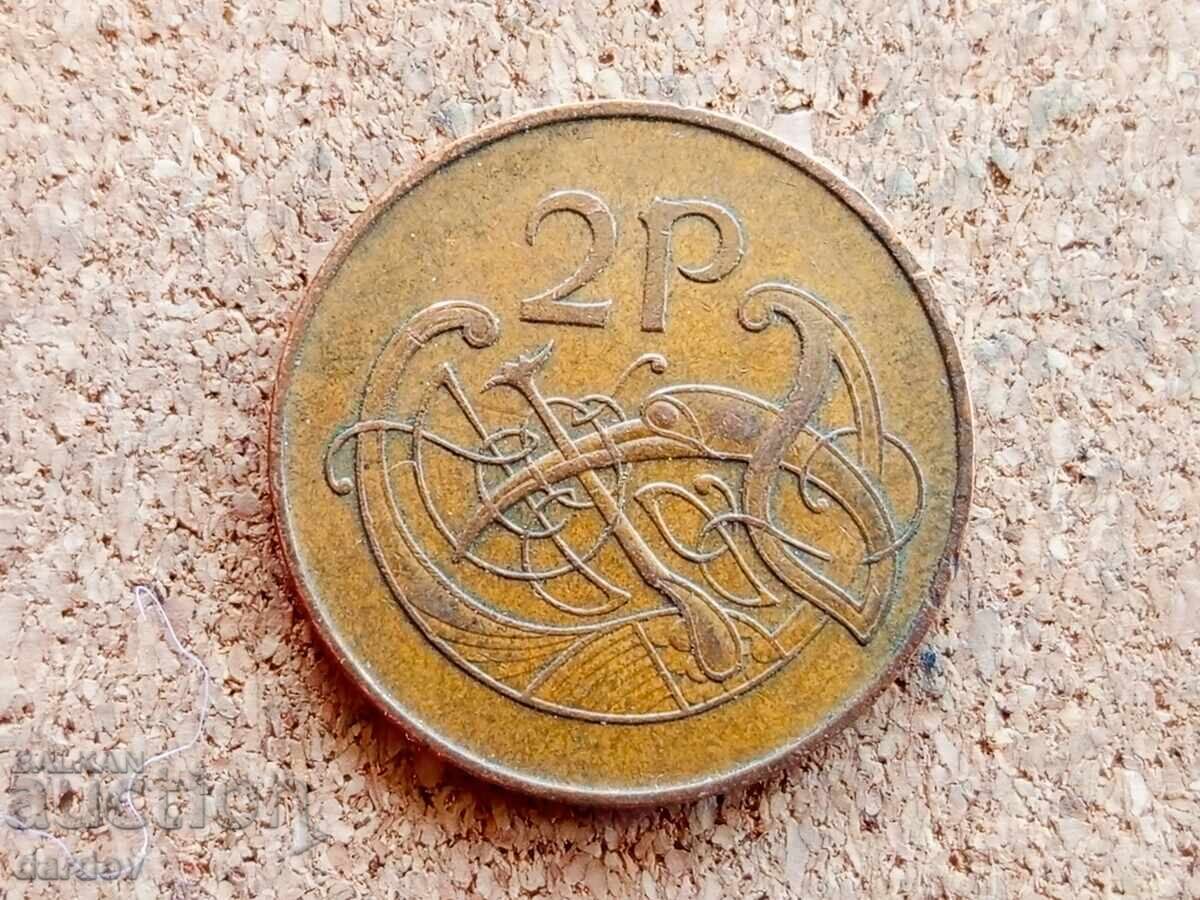 Ирландия 2 пенса, 1971 г. Ирландия 2 пенса, 1971 г.