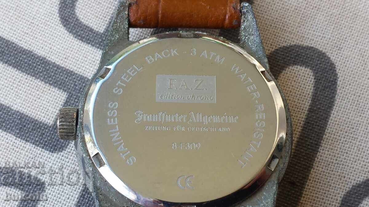 ЧАСОВНИК F.A.Z Edition CHRONO No.9 - 5 ЧАСОВНИК F.A.Z Edition CHRONO No.9 - 5