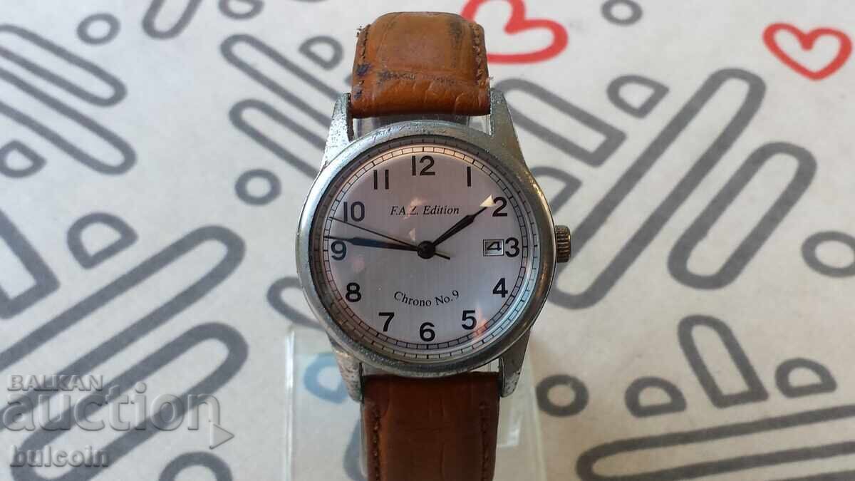 ЧАСОВНИК F.A.Z Edition CHRONO No.9 ЧАСОВНИК F.A.Z Edition CHRONO No.9