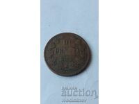 Finlanda 10 penni 1865