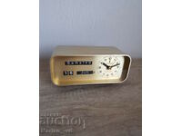 Επιτραπέζιο ρολόι Old Junghans ΜΕ ΗΜΕΡΟΜΗΝΙΑ ΚΑΙ ΗΜΕΡΑ ΜΗΝΑ