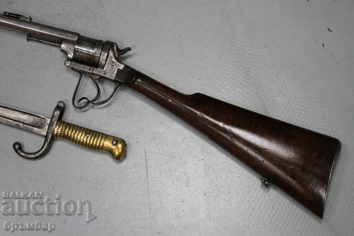 Σπάνιο ρεvol’vernoe τουφέκι καραμπίνα με ξιφολόγχη, περίστροφο - 6 Σπάνιο ρεvol’vernoe τουφέκι καραμπίνα με ξιφολόγχη, περίστροφο - 6