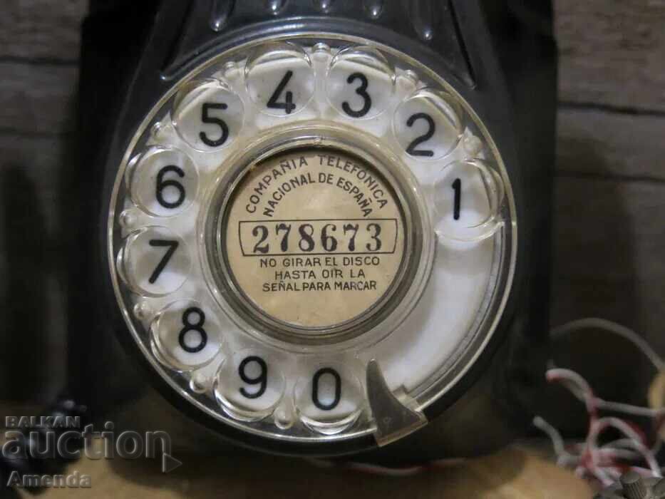 Licitație Telefon de perete din bachelită