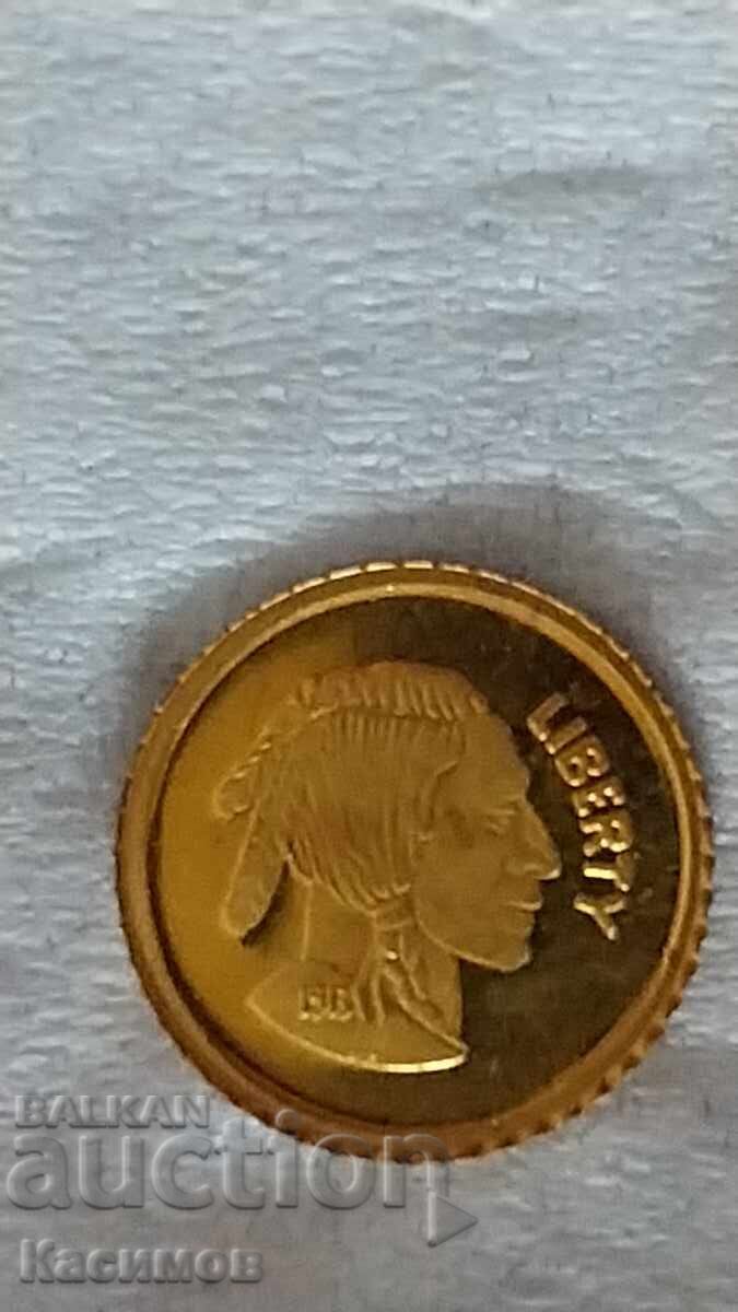 Auction Gold Commemorative Small Coin from the USA 5 Cents 1913 Year Auction Gold Commemorative Small Coin from the USA 5 Cents 1913 Year